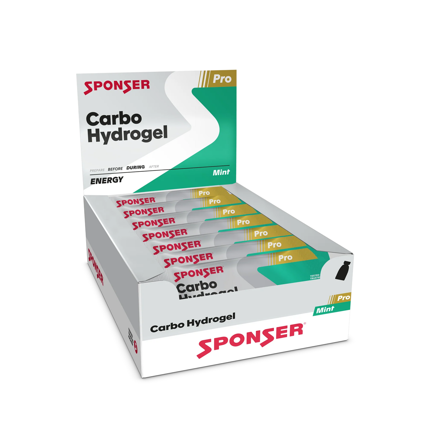 Sponser CARBO HYDROGEL Natural und Mint