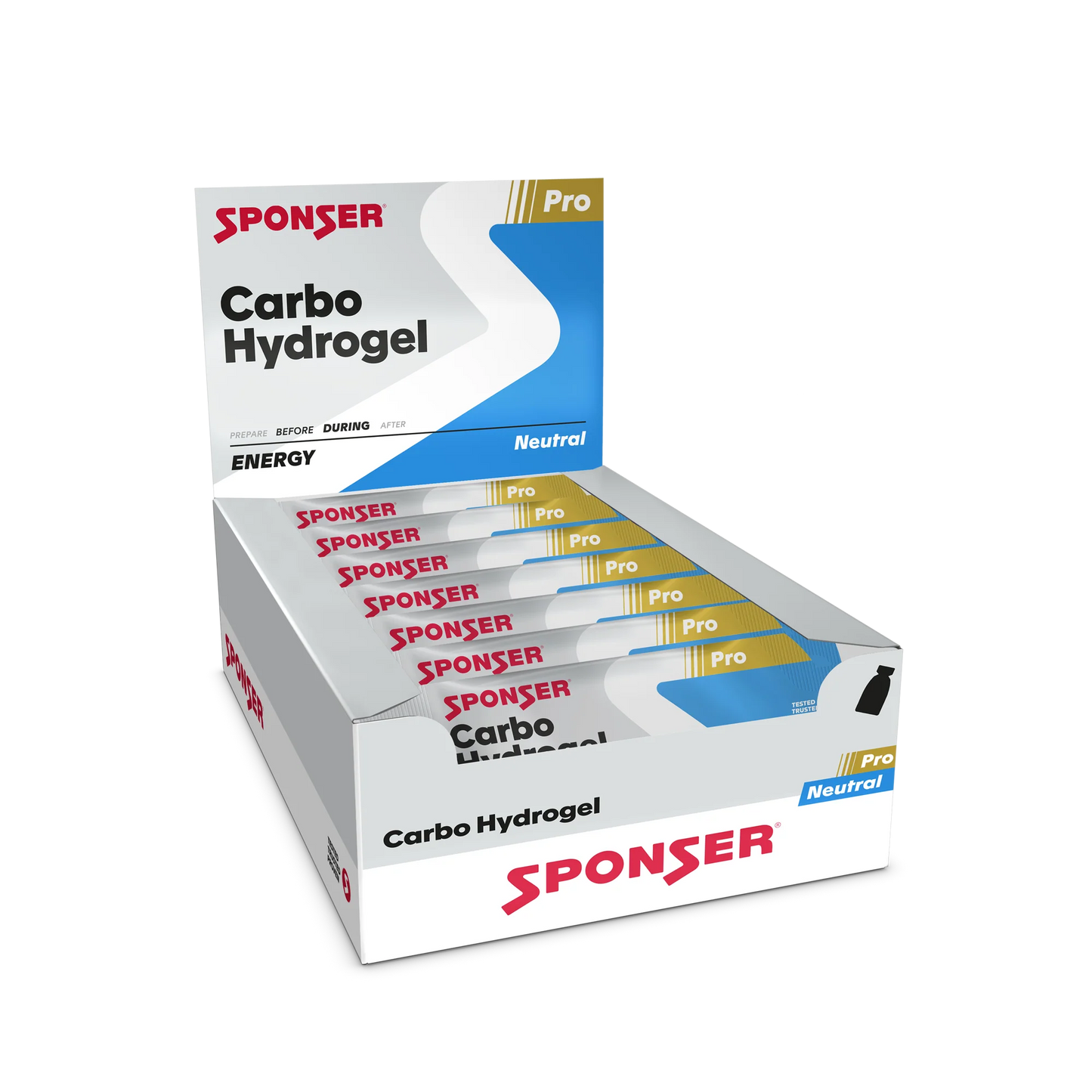 Sponser CARBO HYDROGEL Natural und Mint