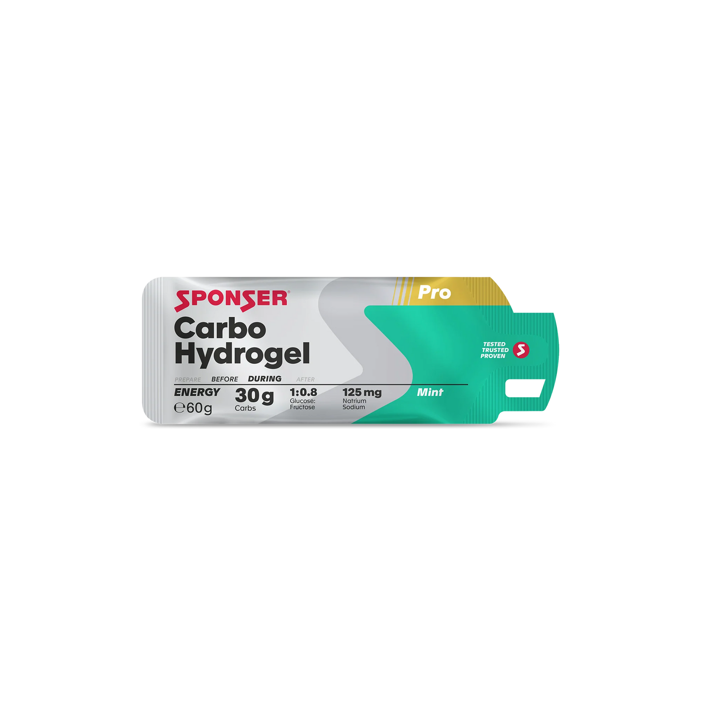 Sponser CARBO HYDROGEL Natural und Mint