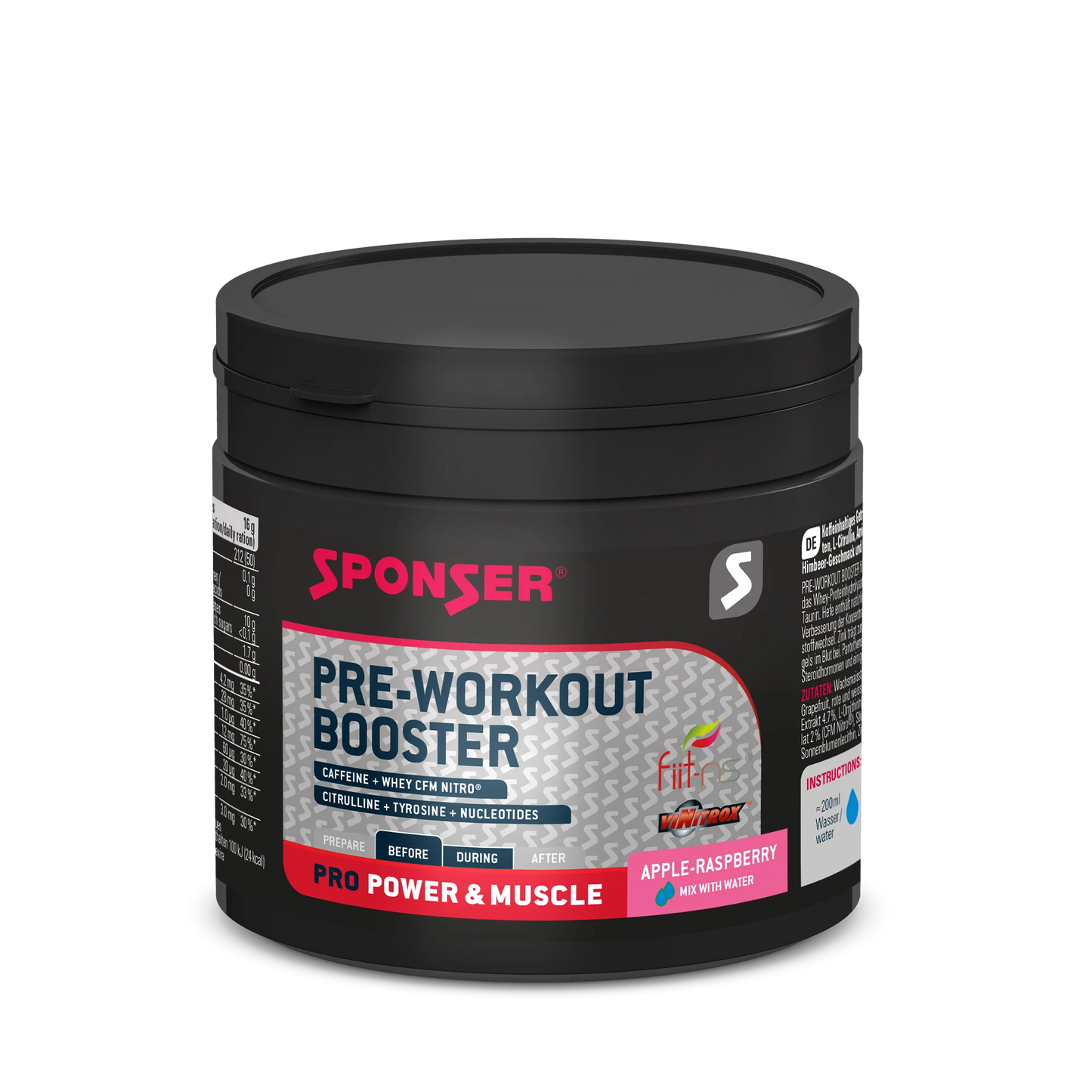 Sponser Pre-Workout Booster