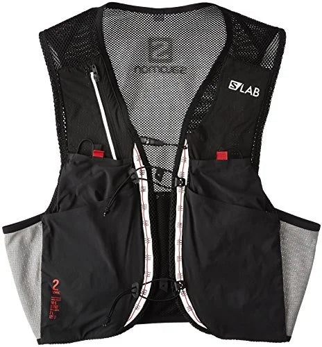 Laufrucksack Salomon L39381800 S/LAB SENSE 2 SET Black/RD